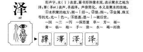 泽的五行|泽字的五行属什么